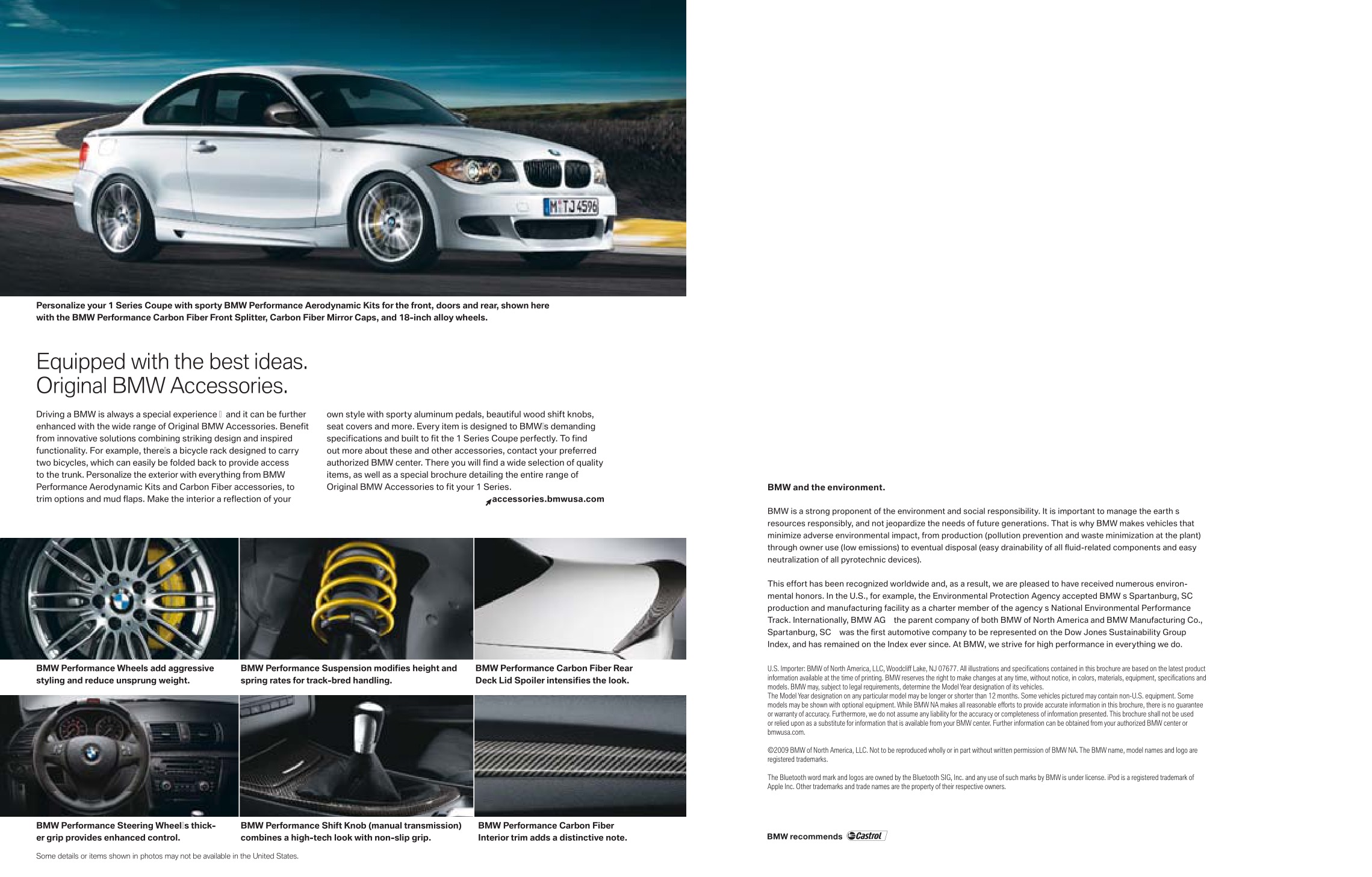2010 BMW 1-Series Coupe Brochure Page 31